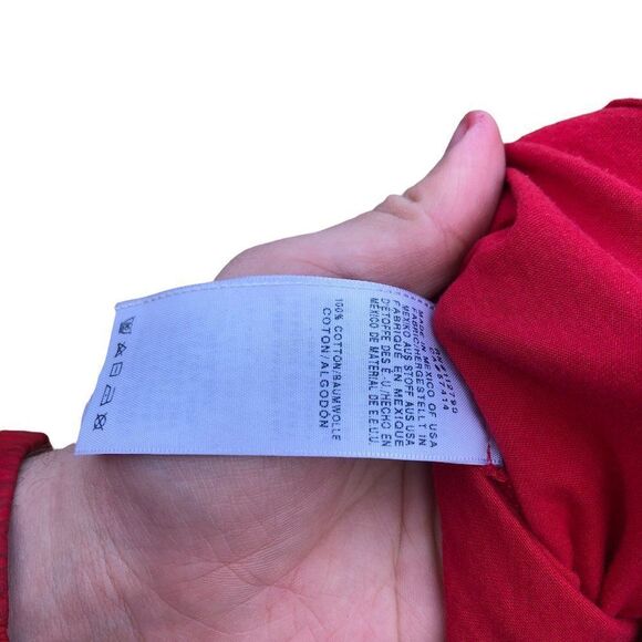 True Religion Shirt Big Logo XXXL Red True Back - Picture 4 of 7